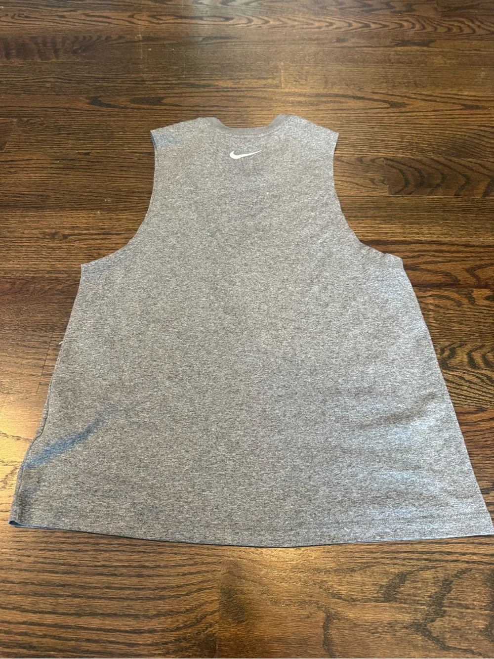 Nike Women’s Gray Sleeveless 'Just Do It.' Script Tank